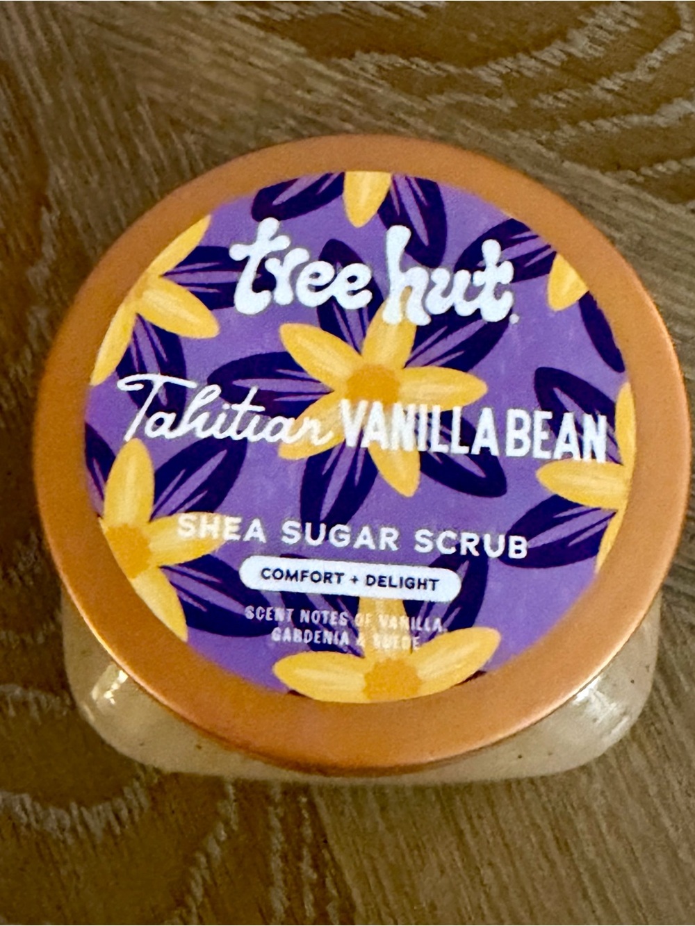 Tree Hut Tahitian Vanilla Bean Shea Sugar Scrub